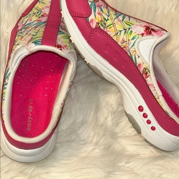 Easy Spirit Floral Pink Slip-On Sneakers - Picture 7 of 7
